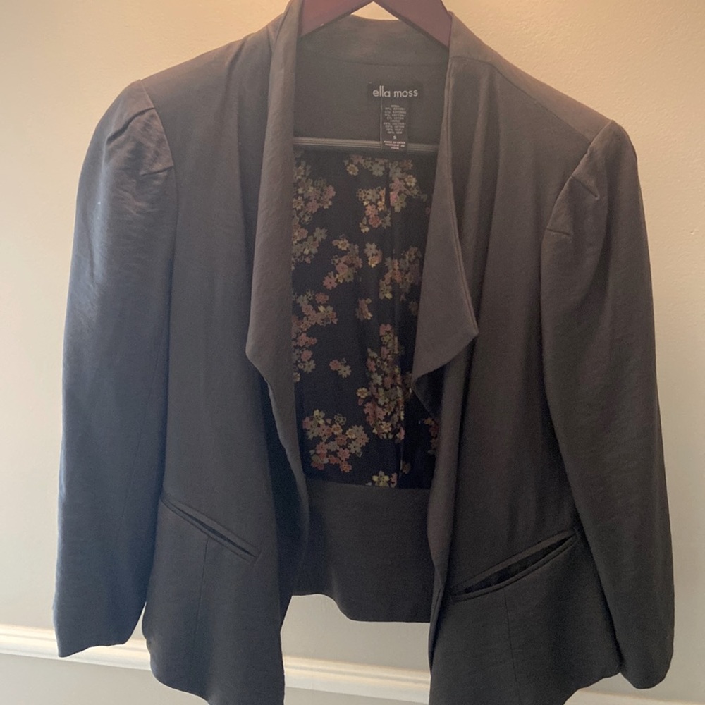 Ella Moss olive green blazer